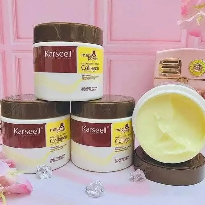 Creme Capilar Karseell Maca Power Collagen 500g - Tratamento