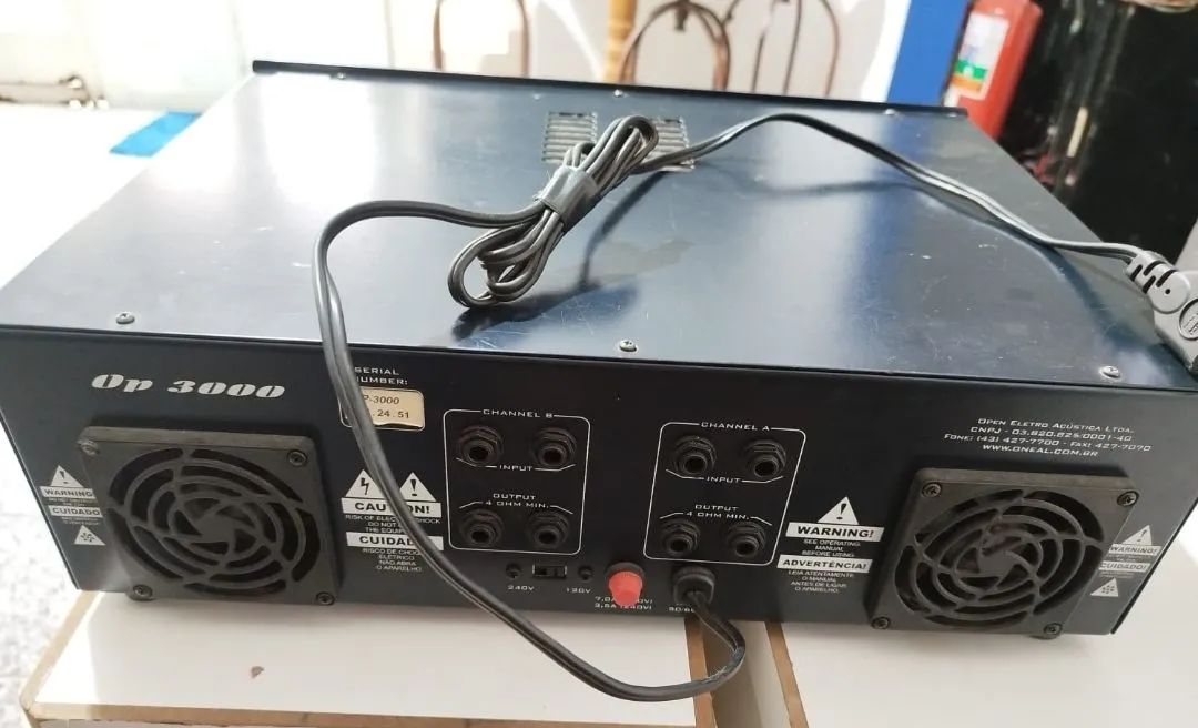 Amplificador ONeal OP 3000 - Foto 5