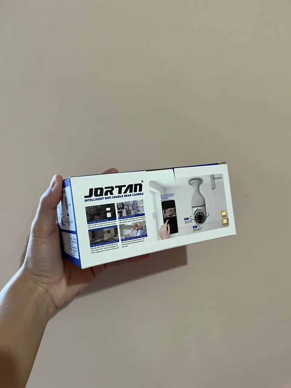 Câmera Wi-Fi fácil de instalar 