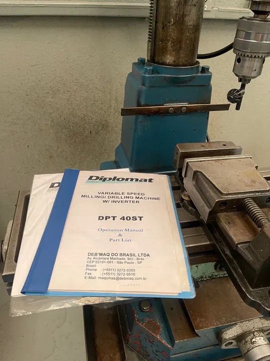 Furadeira de Bancada Diplomat DPT 408T - Foto 4
