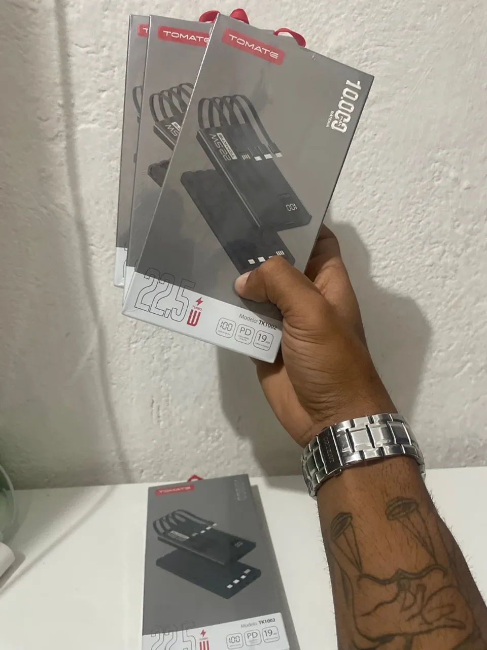 Carregador Portátil Tomate 10.000mAh e 22.5W Turbo - entrega imediata, últimas unidade!