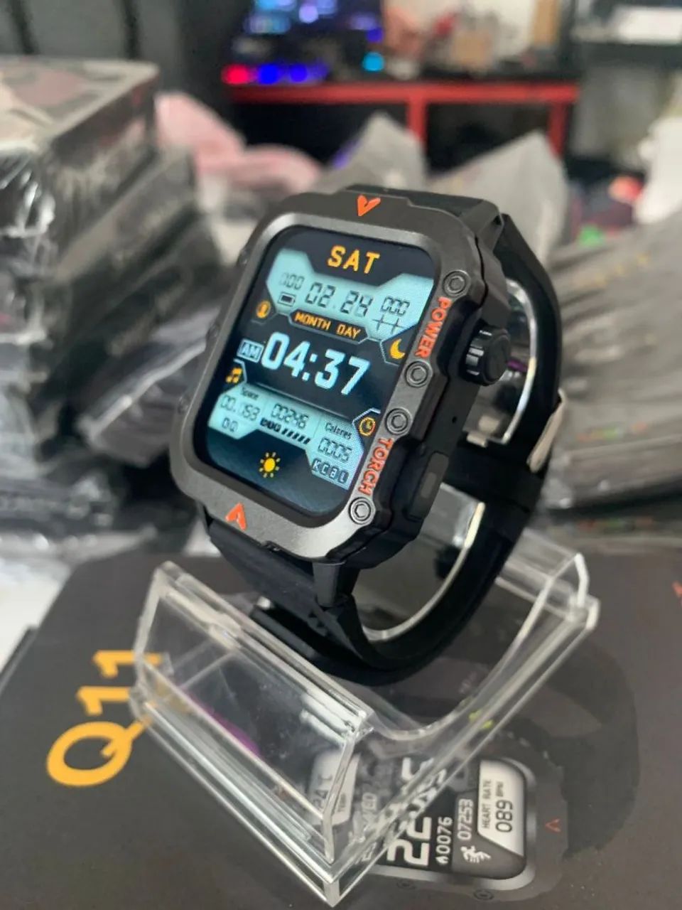 Smartwatch Esportivo Robusto Q11 -Entrega grátis 