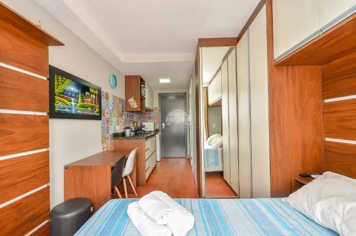 Studio Mobiliado Completo Centro Curitiba