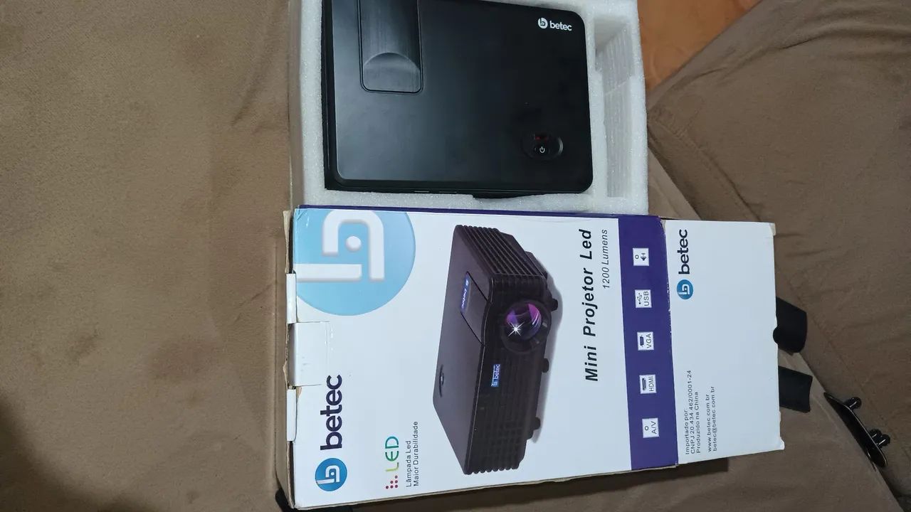 Projetor com tela de projeção - Foto 6