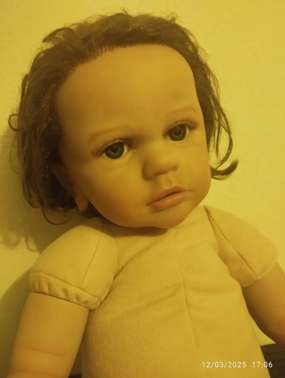 Boneca Reborn Menino Realista Pintura 3D  - Foto 3