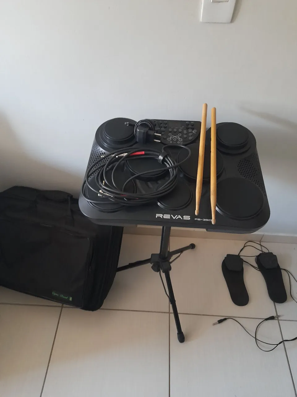 Bateria Eletrônica Revas PB-350