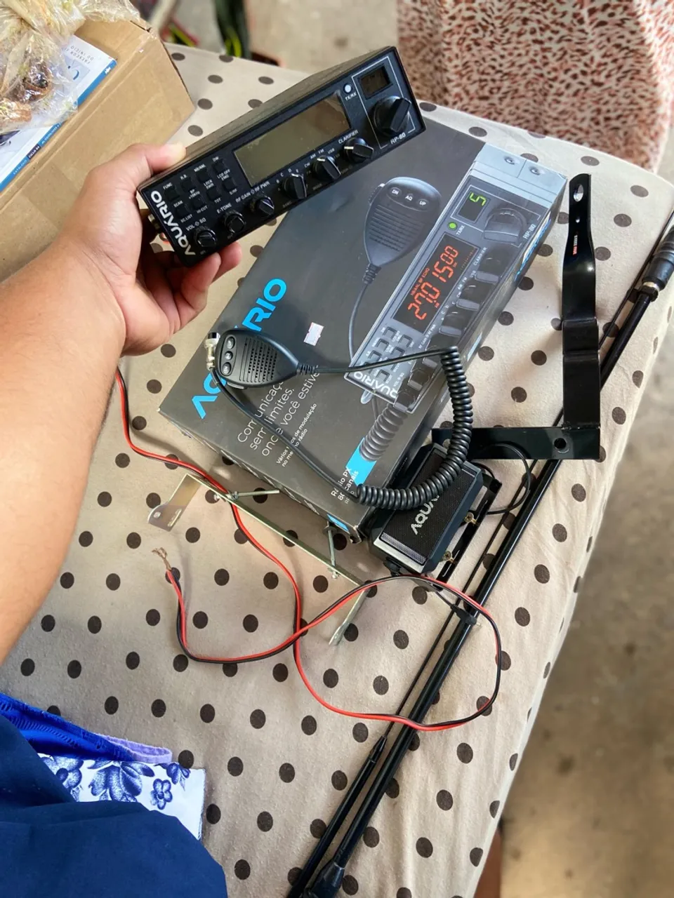 Rádio Comunicador Aquário PX-RP80