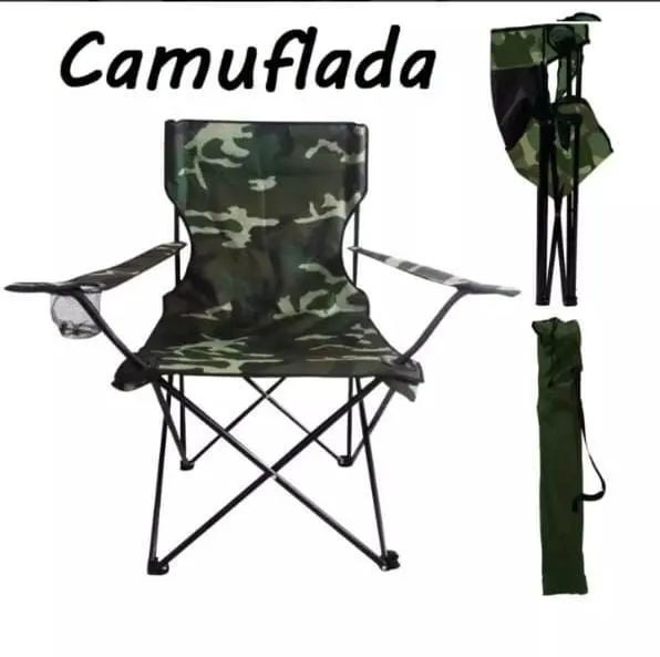 Cadeira de Camping Camuflada