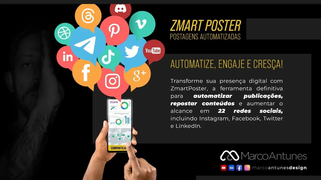 Software de Automação de Postagens para Redes Sociais