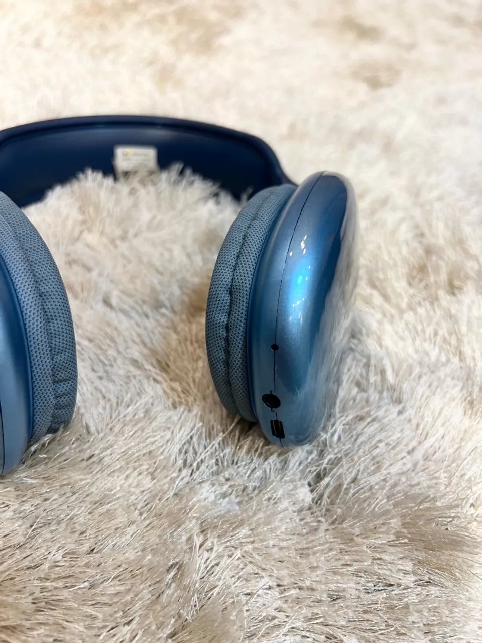 Fone de Ouvido Bluetooth Sem Fio P9 - Ergonômico | Cor Azul - Foto 2