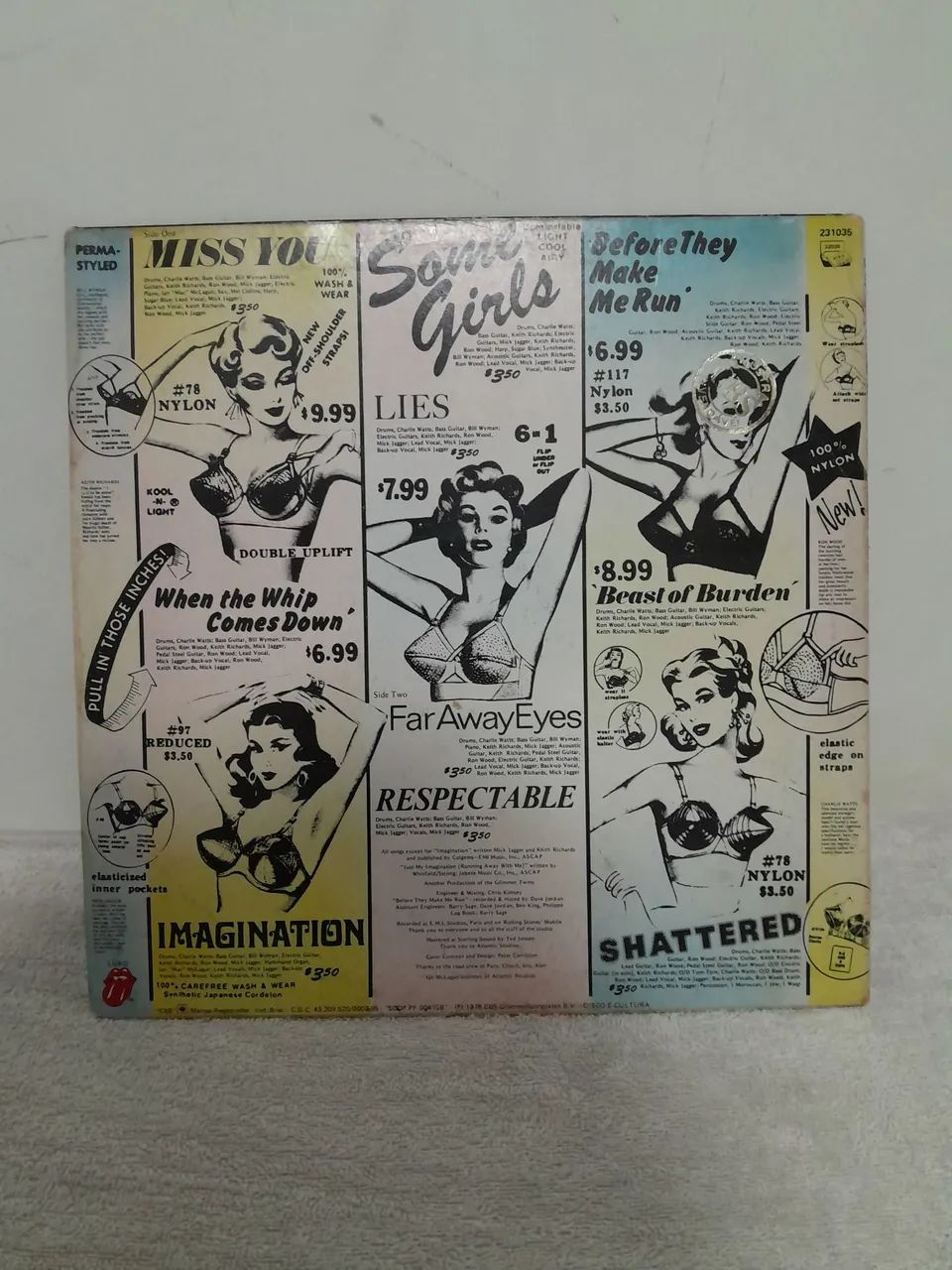 lp vinil  the rolling stones some girls - Foto 2