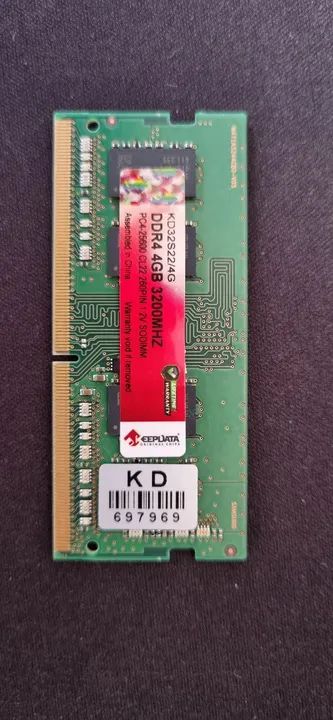 Memoria Para Notebook Keepdata, 4GB, 3200MHz, DDR4 - Kd32s22/4g - Foto 2