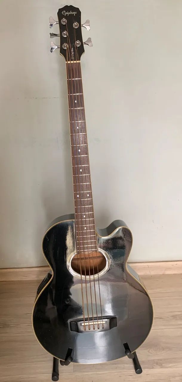 Baixolão Epiphone/Gibson El Capitain - Troco - Foto 3