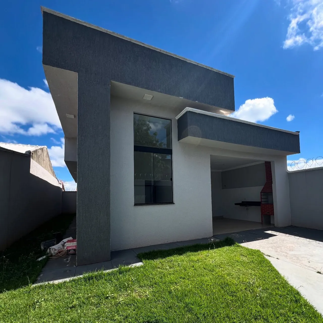 Casa com entrada e parcela reduzida