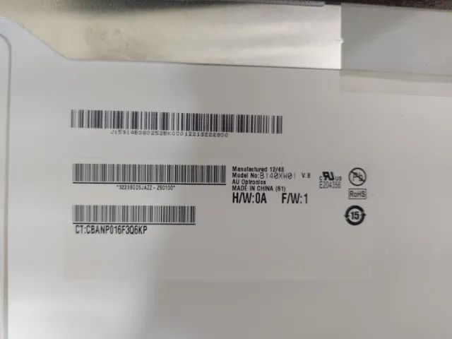 Tela Para Notebook - B140xw01 V.B - H/W:0A F/W:1 - Foto 3