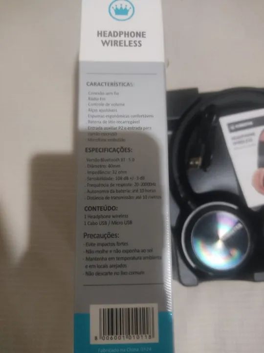 Headphone Wireless K9 (Kimaster) - Foto 6