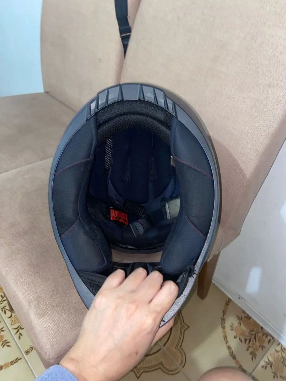 Capacete LS2 Ff358  Fosco Azul  - Foto 6