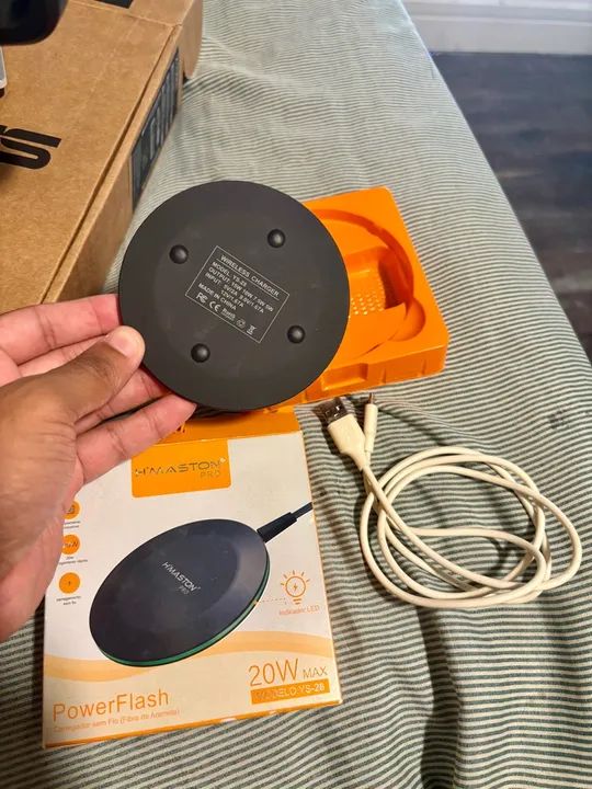 Carregador por indução H'MASTON 20W - Foto 2