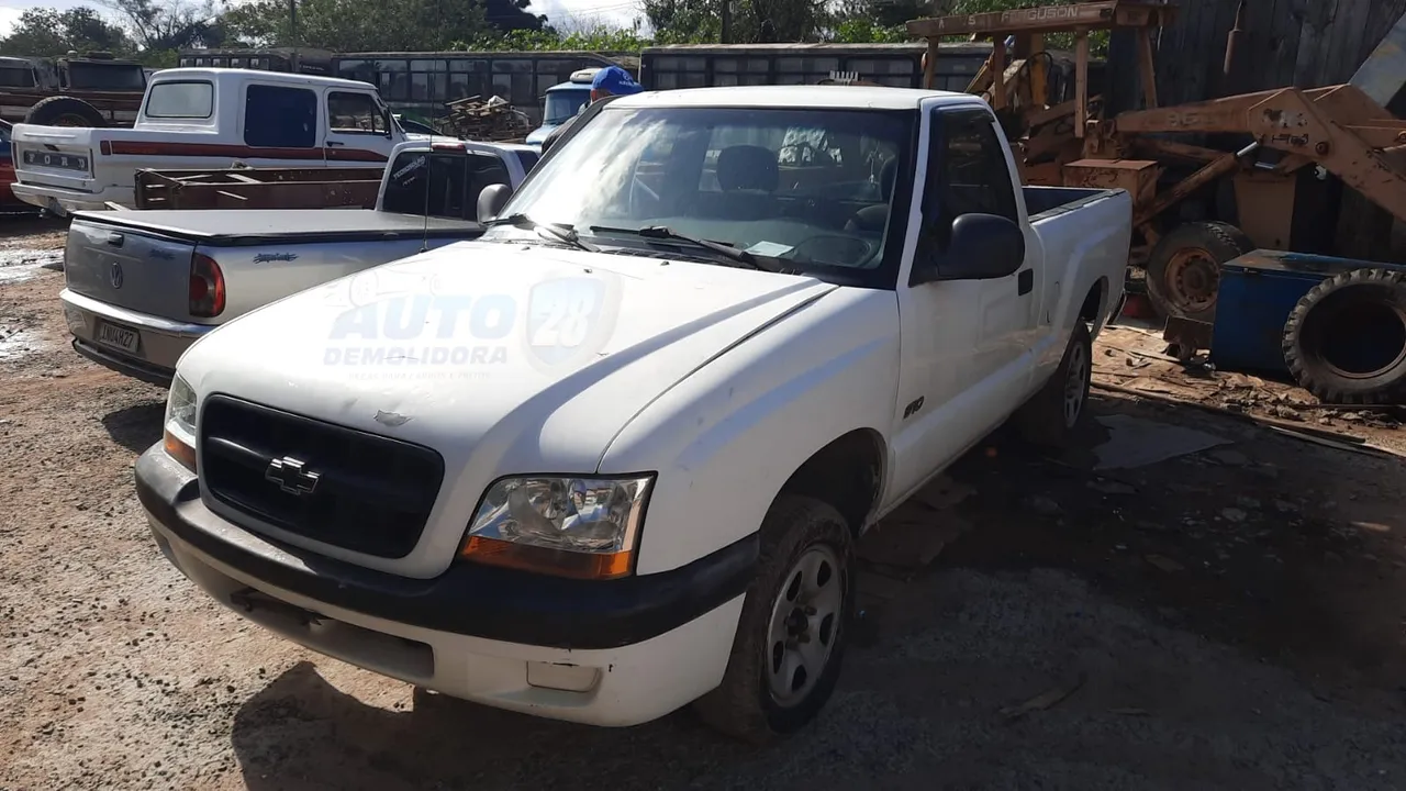 S10 2.4 GASOLINA 2000 2001 2002 2003 2004 2005 2006 2007 2008 2009 2010 EM PEÇAS