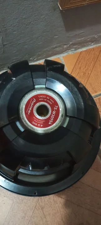 Subwoofer Pioneer 12 polegadas 1400W