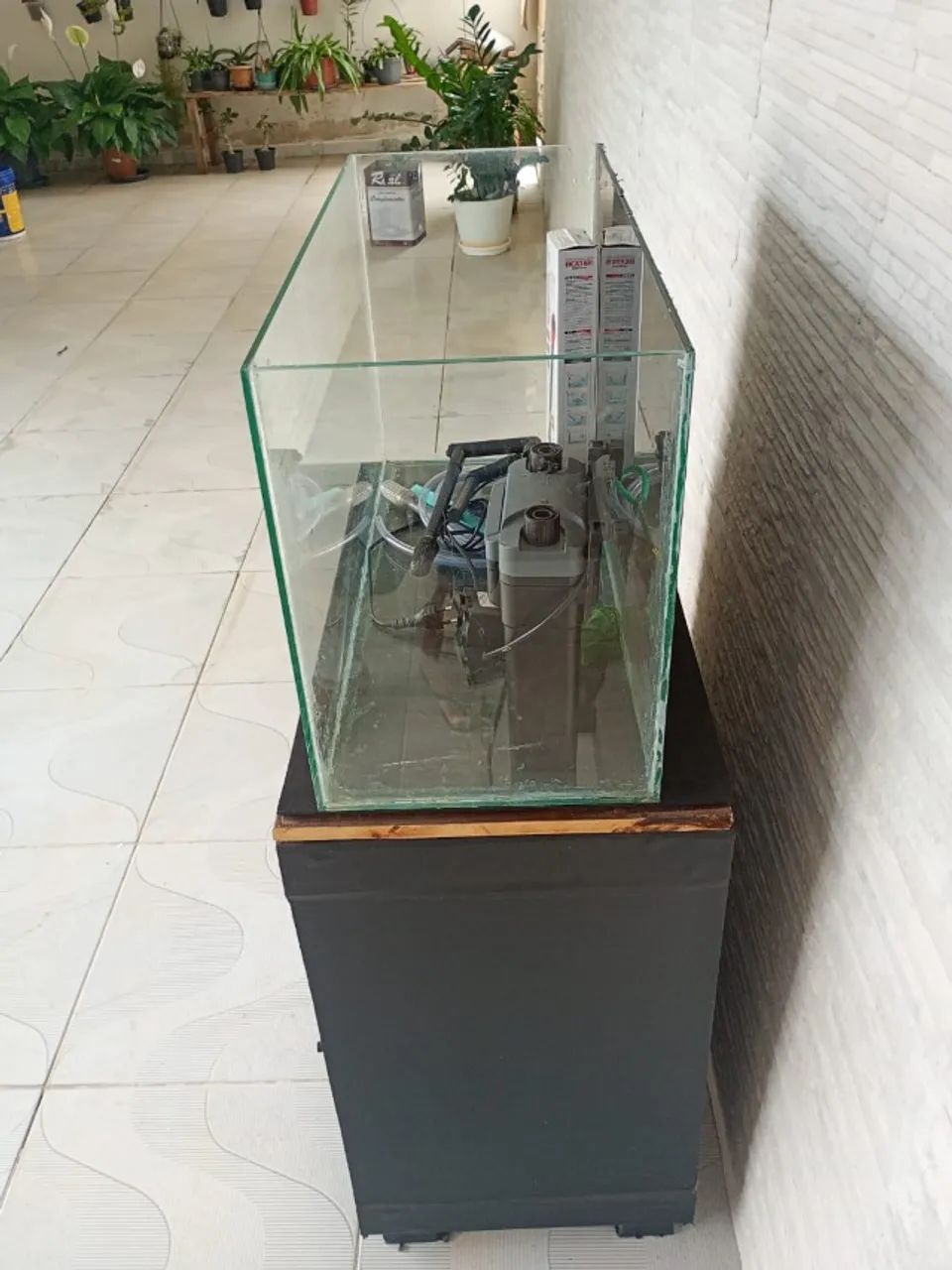 Aquário 200L + acessórios + Móvel - Pronto para Montar!  - Foto 2