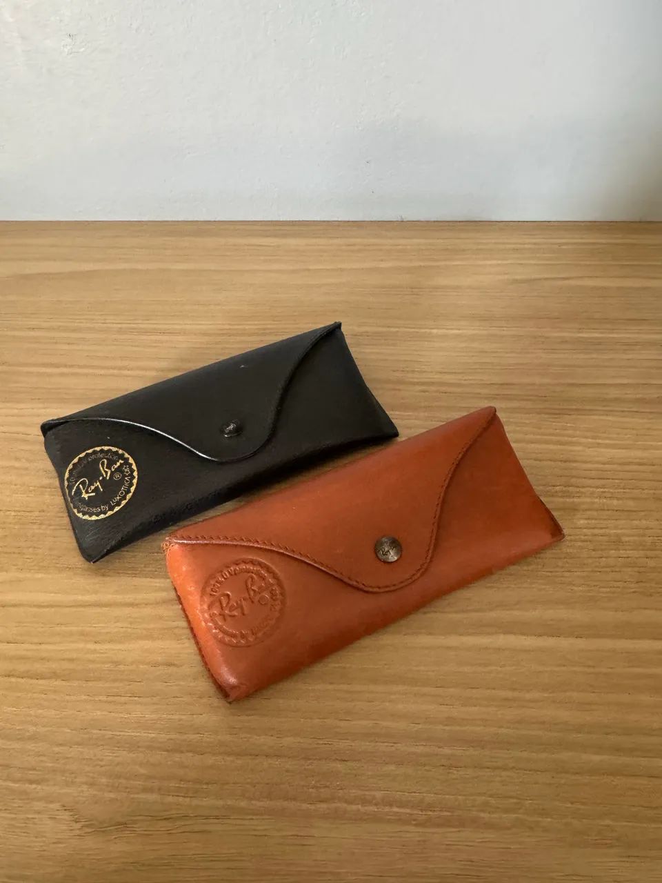 2 Cases Originais Ray-Ban - Óculos de Sol