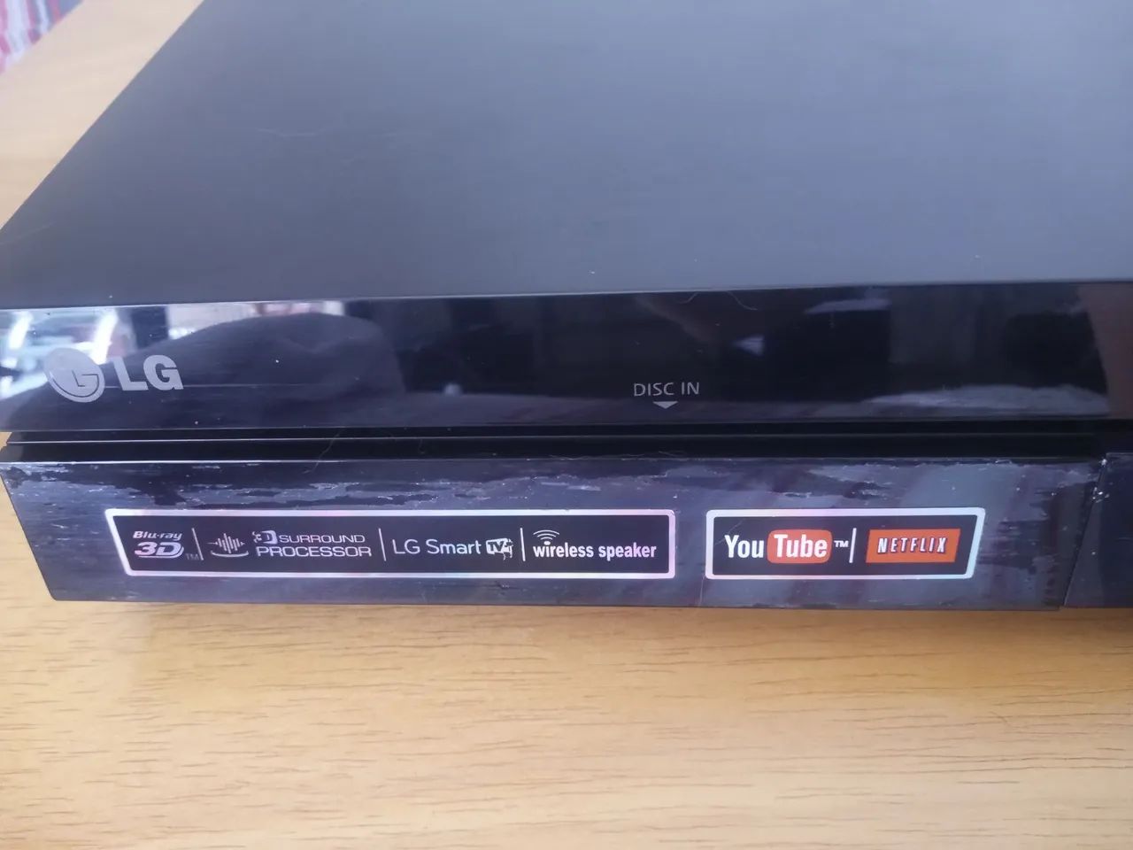 Blu Ray player home lg 1100 wats - Foto 2