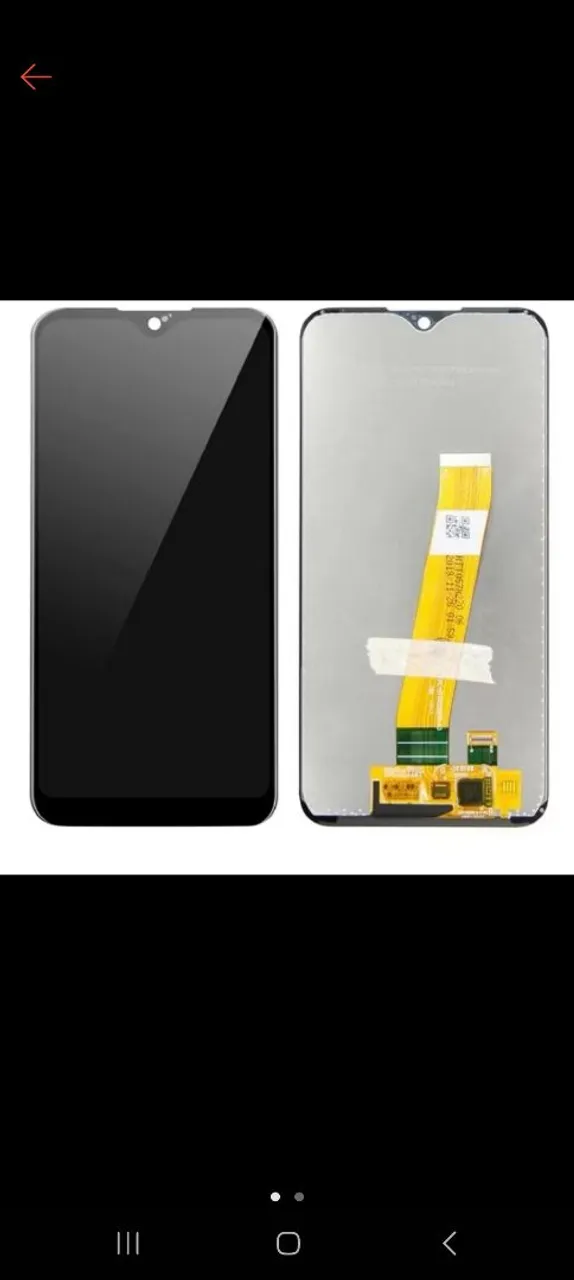 Tela Frontal Touch Lcd Display A01 A015 Sem Aro (PREMIUM)