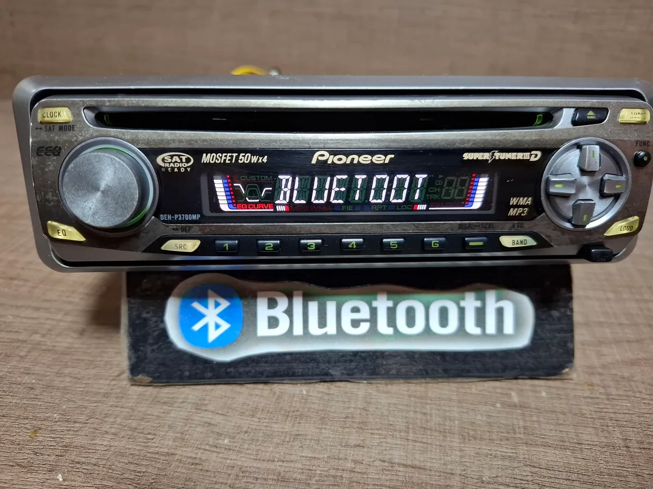 Pioneer DEH-P3700MP com Bluetooth 5.0