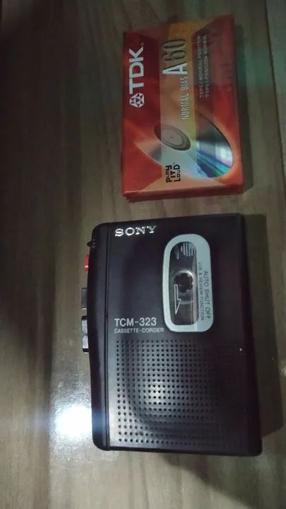 Gravador de Cassete Sony TCM-323 - Foto 2