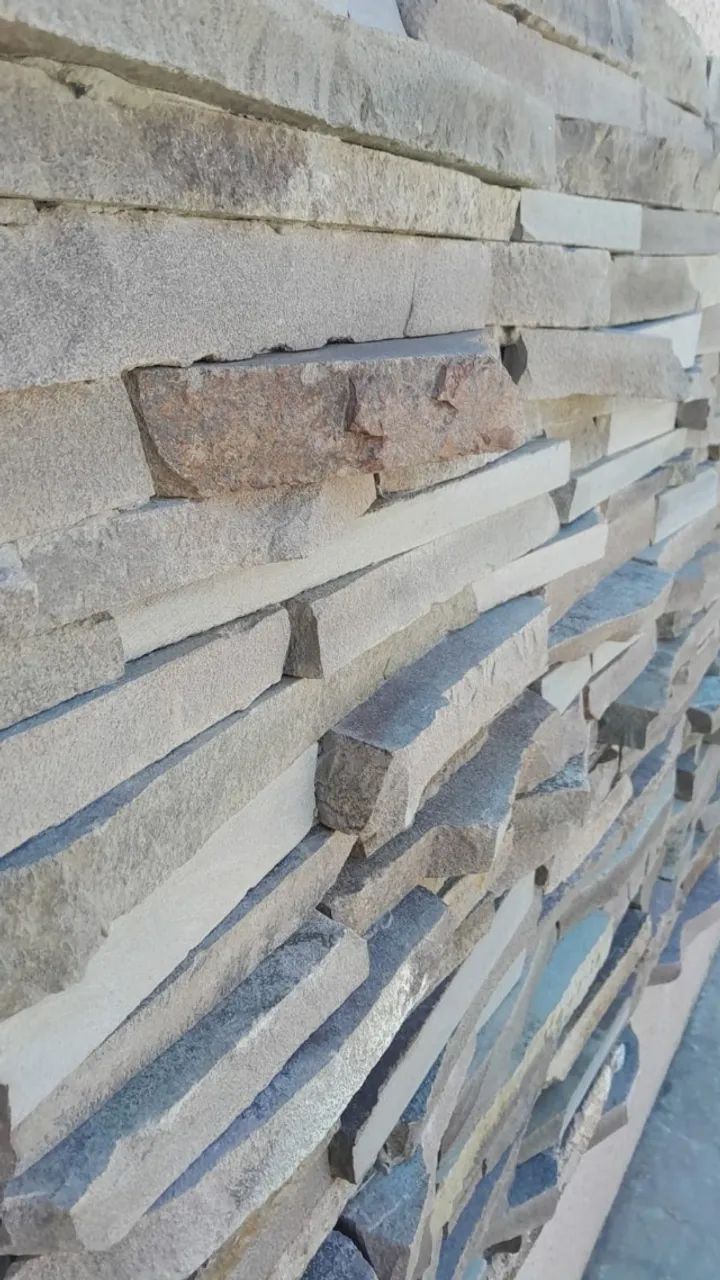 Filete Irregular Pedra Basalto Natural - Foto 3