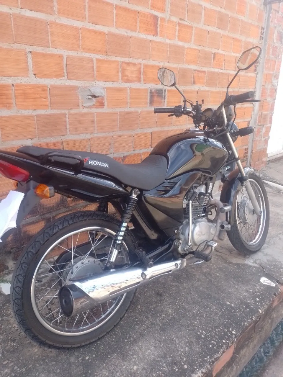 Honda CG Fan 125 Ks.Pintura zero.Zap. *.Falar com