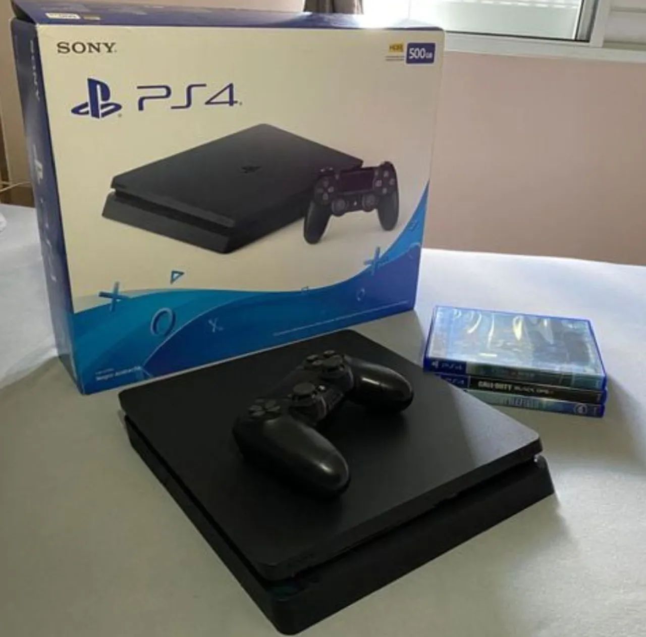 PS4 perfeito estado com lacre Sony 