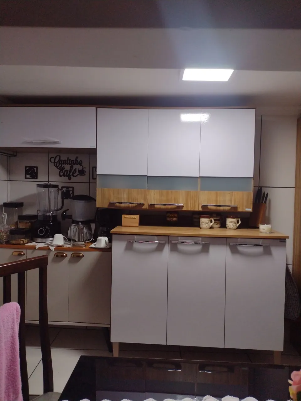 Armários de cozinha branco