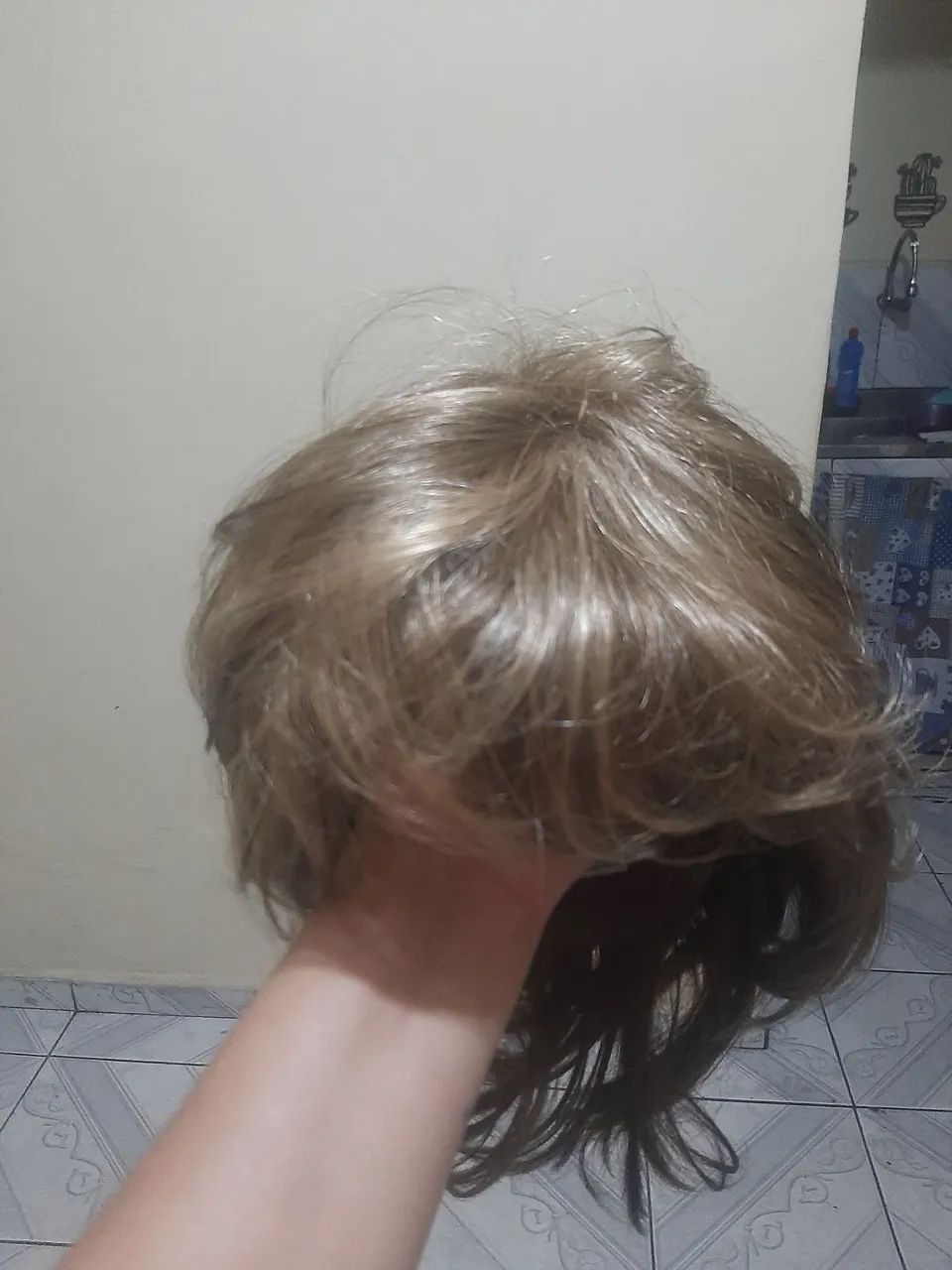 Peruca loira para venda cabelo humano - Foto 2