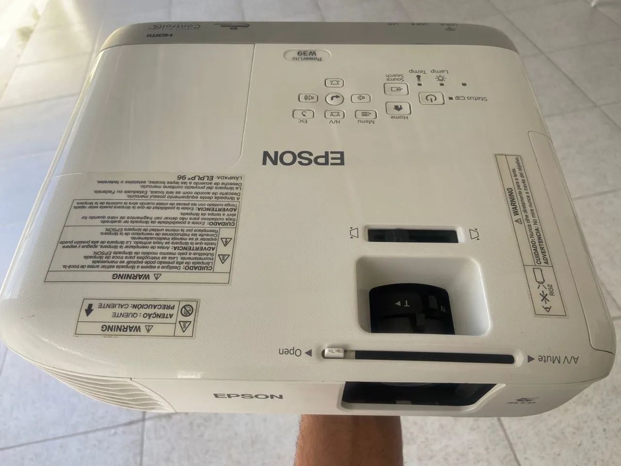 Projetor Epson PowerLite W3964396663389825120