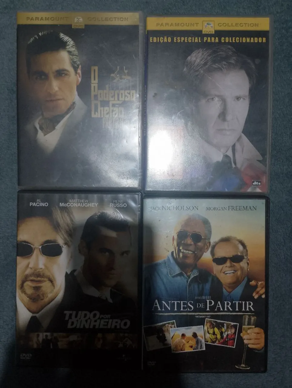 Coleção de DVDs Clássicos - 4 Filmes