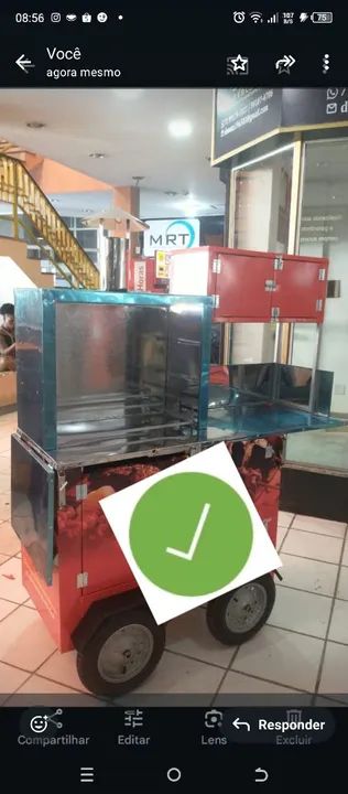 Carrinho de churrasco 