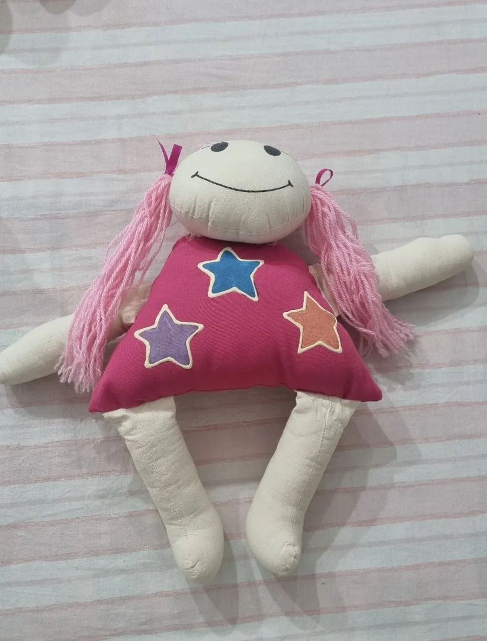 Boneca de Pano de Algodão - NOVA - Foto 4