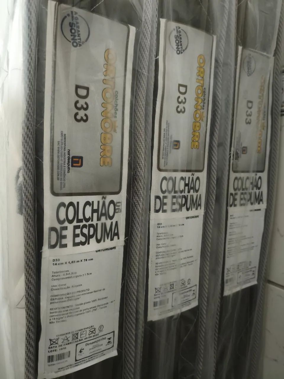 Colchão D33 solteiro 0.78 novo com frete grátis só aqui 