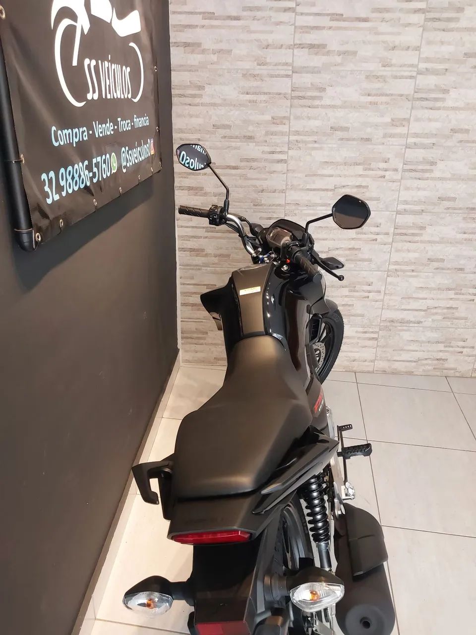 SERRÊ MOTOS FAN 160 25 NOVA EMPLACADA E IPVA PAGO - Foto 7