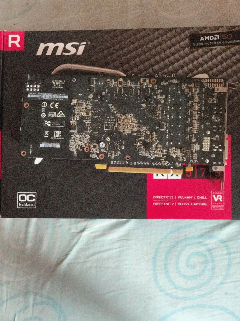 Vendo rx 570 4gb msi64312425908609121