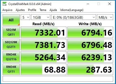SSD PC/PS5 2TB Corsair MP600 PRO LPX, leitura 7100MB/S, gravação 6800MB/S, c/dissipador - Foto 3