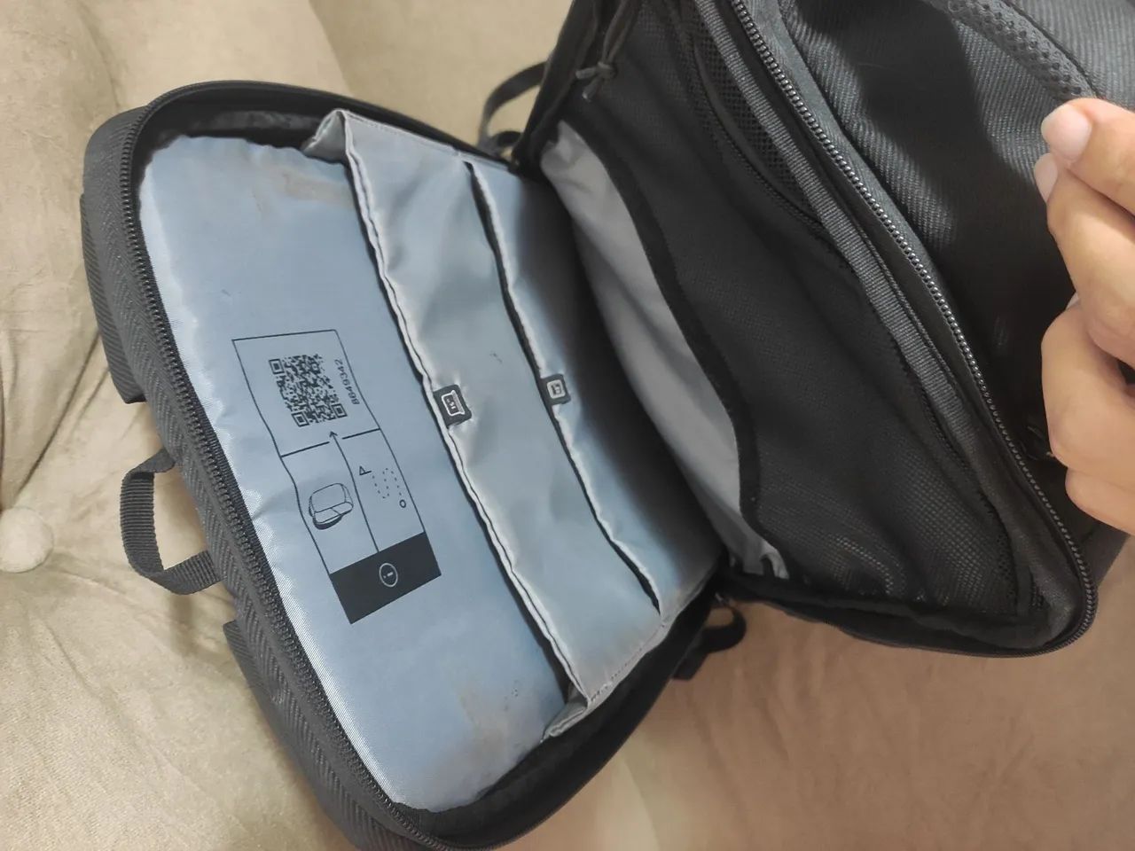 Mochila Quechua Preta - Foto 5