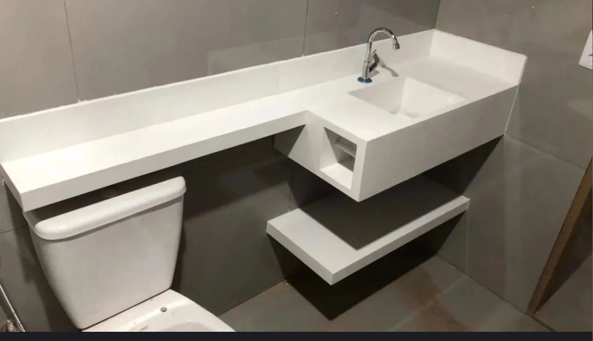 Pia em Porcelanato 