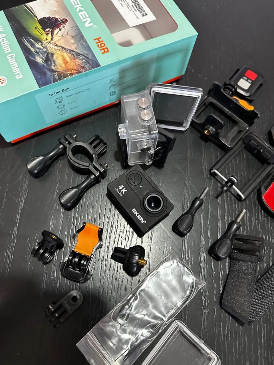 CÂMERA PRO EKEN H9R 4K FILMADORA ORIGINAL A PROVA DÀGUA - Foto 3