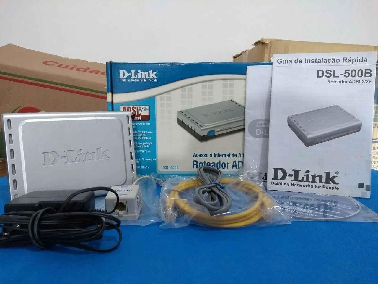 Roteador D-Link ADSL DSL-500B