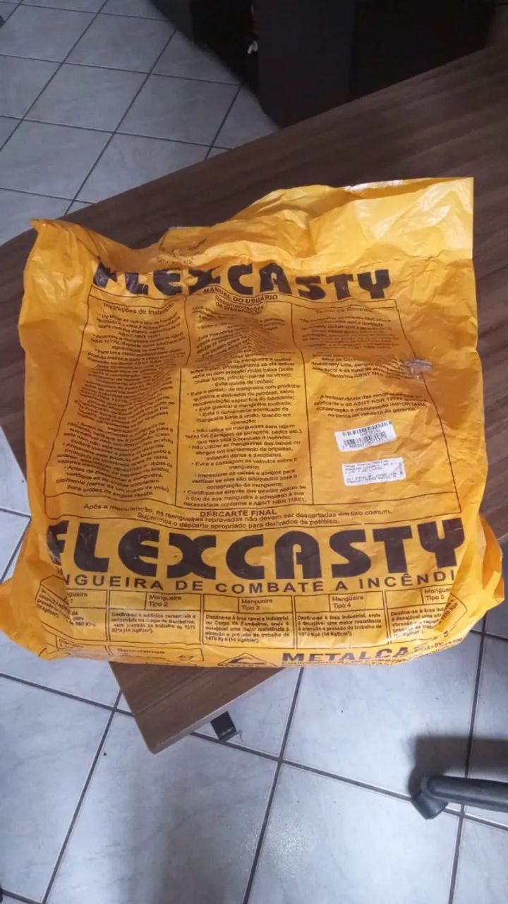 Mangueira de Incêndio Flexcasty - Nova