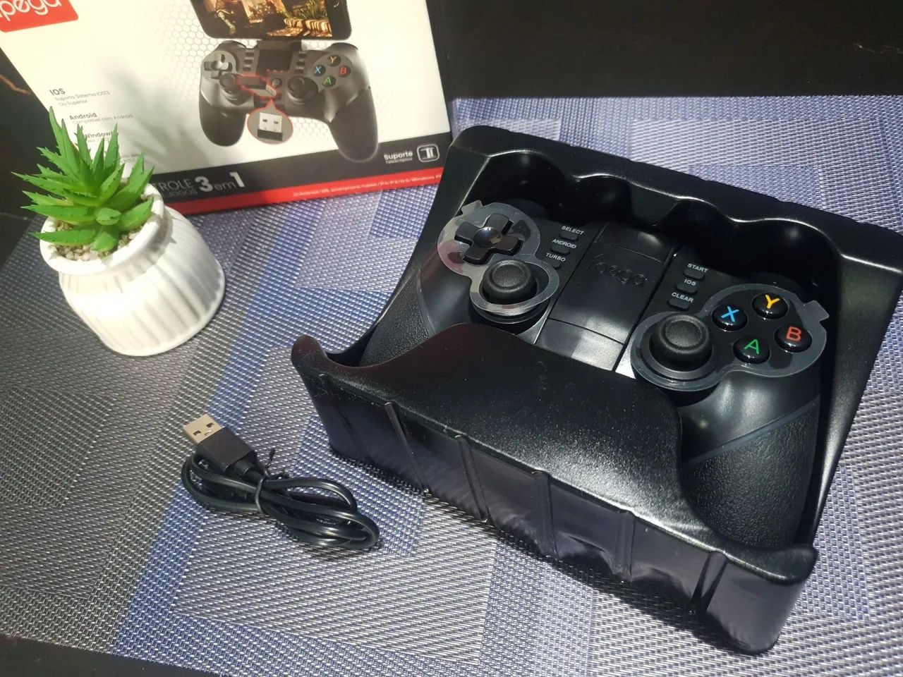 Controle gamer ipega 9076, Android, iOS, ps3, ps4