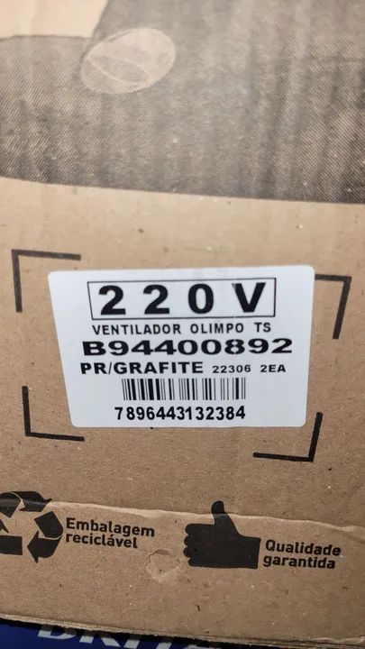 Ventilador de Mesa Mallory Olimpo TS 126W - Super Potente! - Foto 3